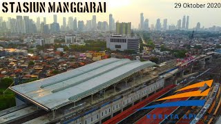 PROGRES STASIUN MANGGARAI JAKARTA SELATAN [upl. by Htrag]