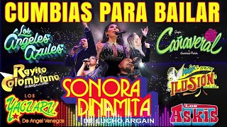 SONORA DINAMITA LOS ANGELES DE CHARLY vs LOS ANGELES AZULES  CUMBIAS MIX PARA BAILAR 2024 [upl. by Delanty431]