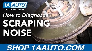 How to Diagnose a Car Wheel Scraping Noise Brakes or Dust Shield [upl. by Manwell966]