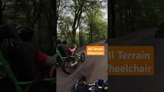 All Terrain Wheelchair Quadrix Promenade Fauteuil tout terrain Quadrix et VTT vtt ftt quadrix [upl. by Tracie]