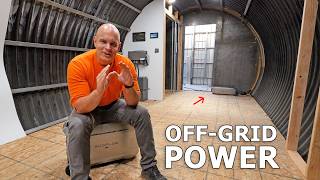 How to Properly Power a Backyard Bunker  Completely Off Grid [upl. by Arika927]