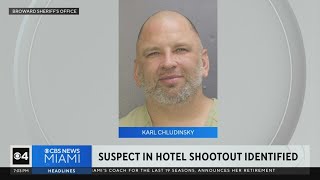 Police identify suspect in Fort Lauderdale hotel shootout [upl. by Zobkiw]