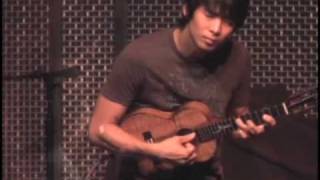 Jake Shimabukuro  quotWhile My Guitar Gently Weepsquot  Live at Anthology [upl. by Nefets]