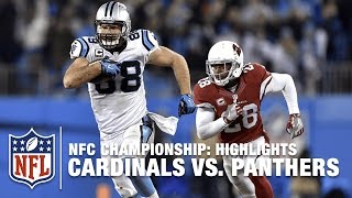 Cardinals vs Panthers  NFC Championship Highlights  NFL [upl. by Taimi]