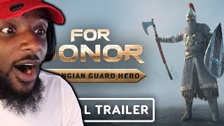 NEW VIKING HERO REVEAL REACTION  For Honor Varangian Guard Reaction [upl. by Welcy]