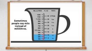 Beginner m Measuring capacity and reading scales converted [upl. by Yeknarf]