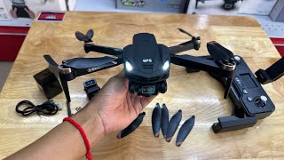 💢DRONE V168 GPS 2024 Camera អេម🥰 [upl. by Nosmoht]