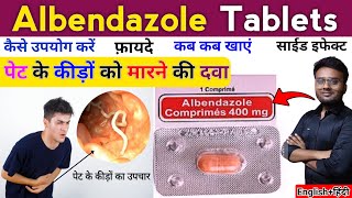 Albendazole  Albendazole Tablets Uses  Albendazole Syrup Dose For Child  Anti Parasitic Medicine [upl. by Sutphin]