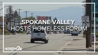 Spokane Valley holds open house to discuss newly adopted Homeless Action Plan [upl. by Alinna]