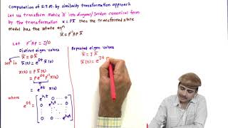 L13 Computation of state transition matrix by similarity transformation method [upl. by Einallem923]