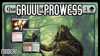 Is Adventure Prowess a BANGER  Gruul Prowess  WOE Modern  MTGO [upl. by Aliab]