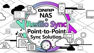 Use QNAP NAS and Resilio Sync to build a PointtoPoint sync solution [upl. by Helse]