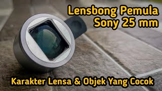 Lensbong Sony 25mm  Lensa Macro HP Cocok Bagi Pemula [upl. by Trinl]