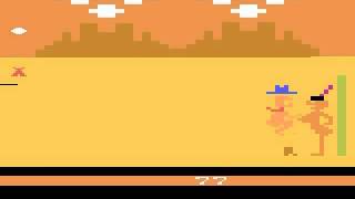 Lets Play Custers Revenge Atari 2600 [upl. by Mowbray]