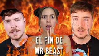 Mr Beast CANCELADO El fin de su carrera Aquí te cuento todo😳 [upl. by Illac492]