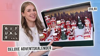 RITUALS DELUXE ADVENTSKALENDER UNBOXING 2024 🎄🤍  Make Me Blush [upl. by Lecram]