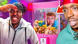 SIDEMEN HIDE amp SEEK IN WORLDS BIGGEST ARCADE REACTION [upl. by Llehcnom823]