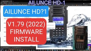 AILUNCE HD1 NEW FIRMWARE V179 2022FULL INSTALL AND LINKS [upl. by Ennaitsirk840]