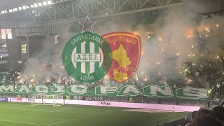 AMBIANCE SAINTETIENNE  RODEZ ASSERAF 20  PLAYOFF 2 REMPORTE DANS UN STADE SURVOLTE [upl. by Libb40]