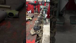 Duramax crankshaft repair that was supposed to be done at factory We fix it Correctly with a keyway [upl. by Junko]