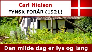 Carl Nielsen  Fynsk Forår  Den milde dag er lys og lang [upl. by Beekman]