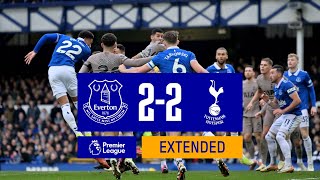 EXTENDED HIGHLIGHTS EVERTON 22 TOTTENHAM [upl. by Ferd]