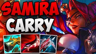 KOREAN CHALLENGER SAMIRA CARRIES HIS TEAM  CHALLENGER SAMIRA ADC GAMEPLAY  Patch 1324 S13 [upl. by Niasuh]