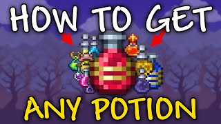 How to Get Any Potions in Terraria  Terraria Potions Guide [upl. by Benilda428]