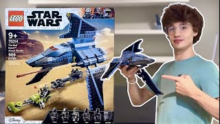 LEGO Star Wars 75314 BAD BATCH ATTACK SHUTTLE Review  Unboxing [upl. by Yekcim]