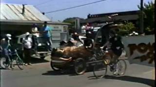 Humboldt County Kinetic Sculpture Race 1992 Arcata Plaza Art Gathering Part 3 [upl. by Minerva199]