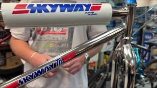 Skyway TA 26quot Bike 2016 Planet Bmx Chrome Showed up at the bike shop today BMX old school bmx [upl. by Ynnad]