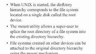 Unix OS Class Lecture 4 [upl. by Adnaerb]