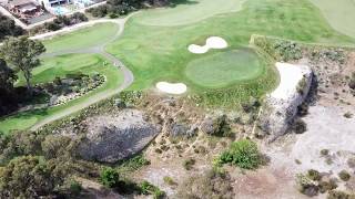 Joondalup Resort Quarry Course Western Australia  Hole 3  Fantastic Golf Hole [upl. by Yvette907]