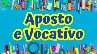 Aposto e Vocativo [upl. by Oetam]