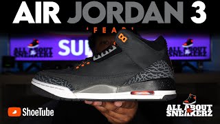 AIR JORDAN 3 FEAR UNBOXING amp REVIEW [upl. by Leva236]