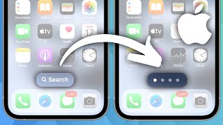 How to Remove Search Bar on iPhone  Quick and Easy Guide [upl. by Nnyleahs745]