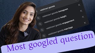 Answering the most Google question about me  Vaishnavi  Vaishnavi Gowda marriage [upl. by Almeda]