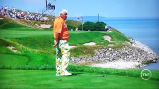 John Daly 2015 PGA Championshipclub throw [upl. by Jarrid]