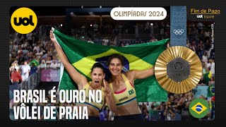 OLIMPÍADAS 2024 DUDA E ANA PATRÍCIA VENCEM E BRASIL É OURO NO VÔLEI DE PRAIA APÓS 8 ANOS [upl. by Northrup2]