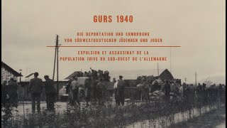 Ausstellung Gurs 1940  Digitale Eröffnung  Historisches Museum der Pfalz Speyer [upl. by Nannerb]