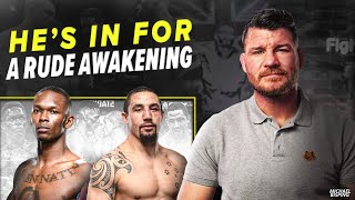 MICHAEL BISPING is HYPED for ADESANYA vs WHITTAKER 2  UFC 271 Middleweight Title fight [upl. by Acinoed763]