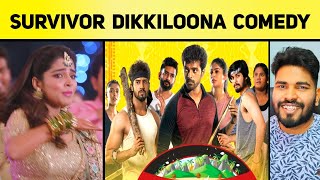 Survivor Zee Tamil Dikkiloona Song Comedy Review Ultimate comedy [upl. by Aldon]