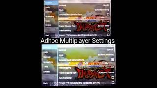 PPSSPP Adhoc Multiplayer Settings Local WLAN [upl. by Kenweigh610]