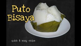 How To Cook Puto na Bigas Puto BisayaPuto Bigas [upl. by Elwee]