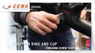 How to remove and install pressfit cups BB86PF30BB386 [upl. by Ettelrac]