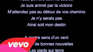 A Contre Sens Shaniz Feat Maître Gims Paroles  Lyrics [upl. by Theressa397]