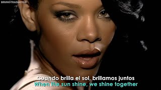 Rihanna  Umbrella ft JayZ  Lyrics  Español  Video Official [upl. by Culhert]