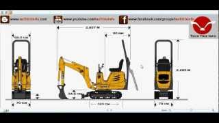 JCB Micro Excavator Specifications [upl. by Moon]