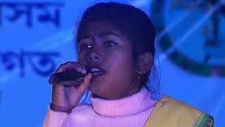 Monero House Pindilung Patani ❤  Goalpariya Song  Cultural Program Amazing voice 🎵 Monero Houshe [upl. by Yor]