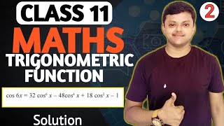 Chapter 3 Trigonometric Functions  Class 11  Important Question II part2 [upl. by Steinman204]